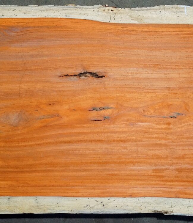 Padouk Tischplatte, ca. 4100 x 1040 x 60 mm, 13422