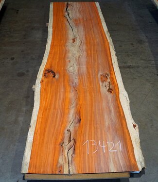 Padouk Table top, approx. 4100 x 1160 x 60 mm, 13421