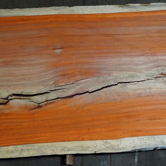 Padouk Table top, approx. 4100 x 1160 x 60 mm, 13421