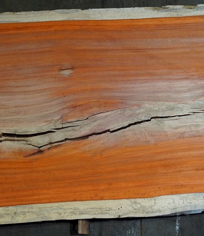 Padouk Tischplatte, ca. 4100 x 1160 x 60 mm, 13421