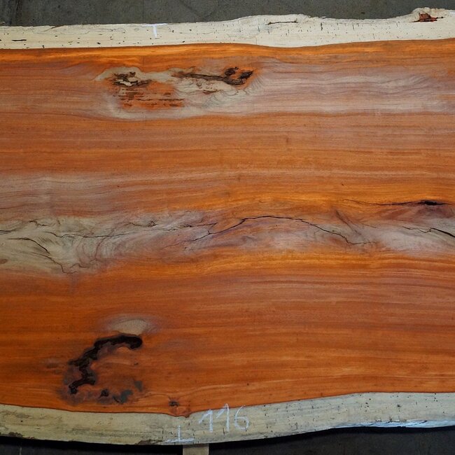 Padouk Table top, approx. 4100 x 1160 x 60 mm, 13421