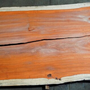 Padouk Table top, approx. 4100 x 1150 x 60 mm, 13420