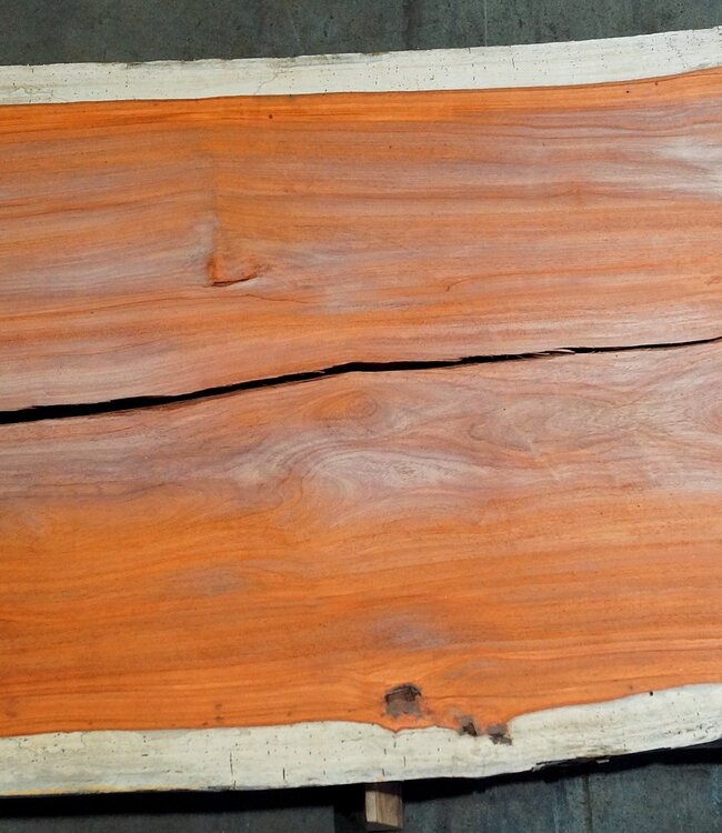 Padouk Table top, approx. 4100 x 1150 x 60 mm, 13420