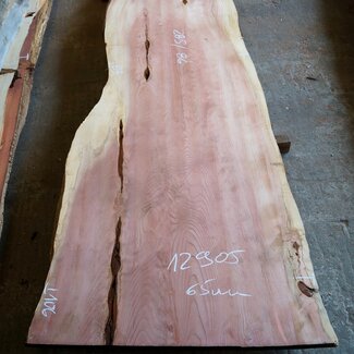 Redwood, table top, approx. 2800(3700) x 830(1060) x 65 mm, 12905
