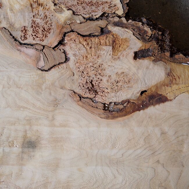 Grisard, tabletop, approx. 1960 x 1350/1060/440 x 60mm, 84kg