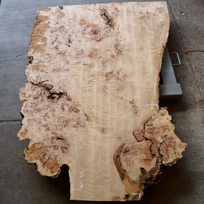 Grisard, tabletop, approx. 1960 x 1350/1060/440 x 60mm, 84kg