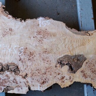 Grisard, Silberpappel, Tischplatte, ca. 1570 x 550 x 55mm, 13458