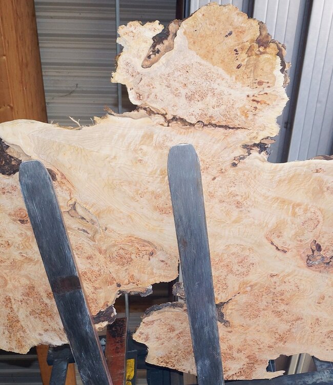 Grisard, tabletop, approx. 1930 x 1300/870/750 x 55mm, 63kg