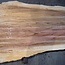 Redwood table top, approx. 2600 x 1230/900/630 x 65 mm, 13503