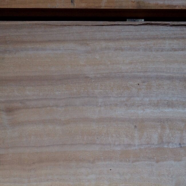 Moabi flamed, taple top pair, approx. 4150 x 520/500 x 45 mm, 13504