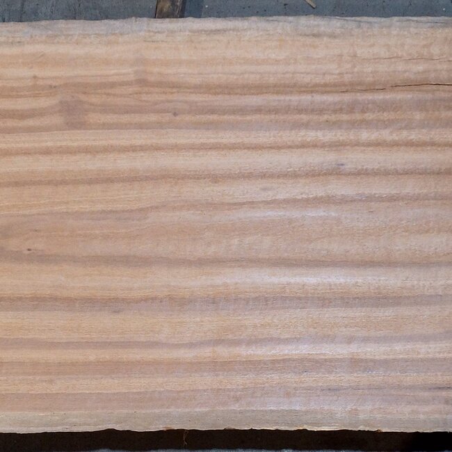 Moabi bunt, Tischplatte, ca. 4150 x 800/830/850 x 45 mm, 13505