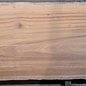 Moabi flamed, table top, approx. 4150 x 910/930/930 x 45 mm, 13507