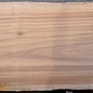 Moabi flamed, table top, approx. 4150 x 930/970/990 x 45 mm, 13508