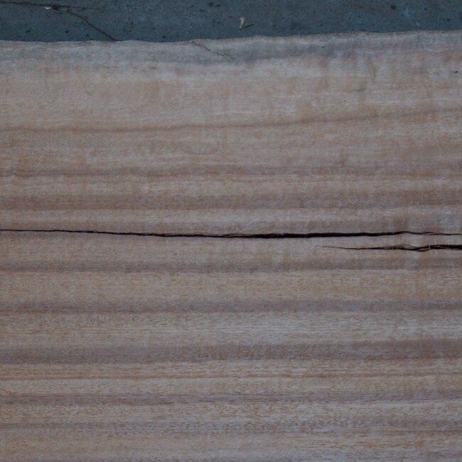 Moabi bunt, Tischplatte, ca. 4150 x 930/970/990 x 45 mm, 13508