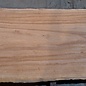 Moabi flamed, table top, approx. 4150 x 870/850/930 x 45 mm, 13509
