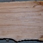 Moabi flamed, table top, approx. 4150 x 870/850/930 x 45 mm, 13509