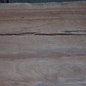 Moabi flamed, table top, approx. 4150 x 870/850/930 x 45 mm, 13509