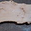 Ash burl table top, approx. 2600 x 1040/780/600 x 40-48 mm, 13511