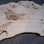 Ash burl table top, approx. 2600 x 1010/890/670 x 40-48 mm, 13512