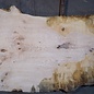 Ash burl table top, approx. 2600 x 1010/890/670 x 40-48 mm, 13512