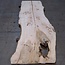 Ash burl table top, approx. 2600 x 1030/990/790 x 40-48 mm, 13514