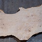 Ash burl table top, approx. 2600 x 990/810/550 x 40-48 mm, 13516