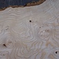 Ash burl table top, approx. 2600 x 990/810/550 x 40-48 mm, 13516