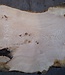Esche Maser Tischplatte, ca. 2600 x 990/990/680 x 40-48 mm, 13518