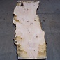 Ash burl table top, approx. 2600 x 990/990/680 x 40-48 mm, 13518