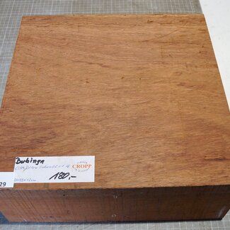 Bubinga, approx. 340 x 330 x 120 mm, 13,46 kg