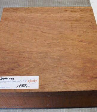 Bubinga, approx. 340 x 330 x 120 mm, 13,46 kg