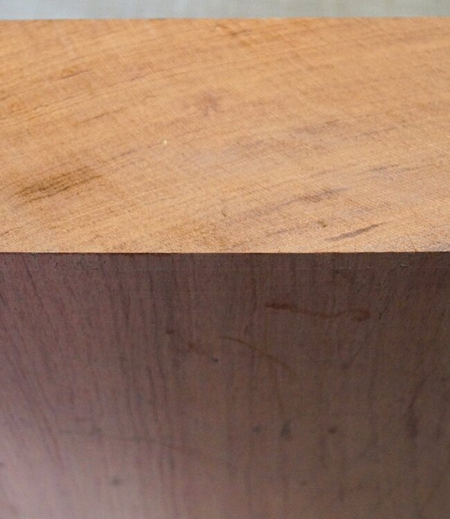 Bubinga, approx. 340 x 330 x 120 mm, 11,74 kg