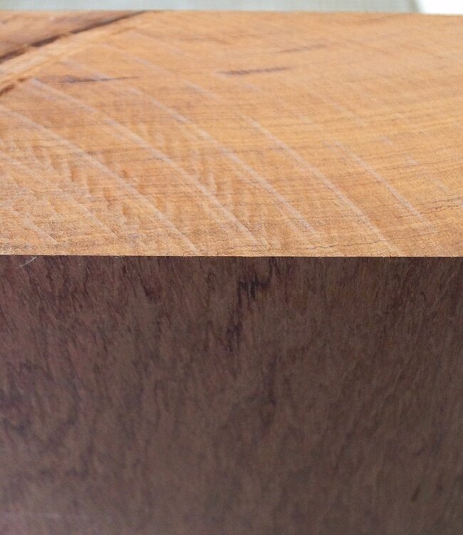 Bubinga, approx. 340 x 330 x 120 mm, 13,68 kg