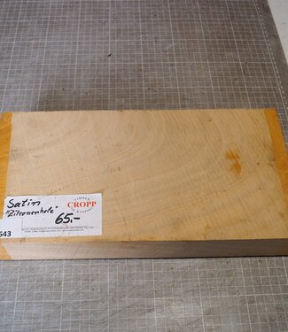 Satinwood, approx. 340 x 170 x 55 mm, 2,98 kg