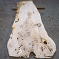 Ash Burl table top, approx. 2000 x 780/560/1190 x 52 mm, 13522