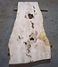 Ash Burl table top, approx. 2000 x 790/690/920 x 52 mm, 13530