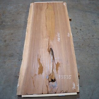 Eyeck table top, approx. 2600 x 1040/1020/1050 x 48 mm, 13535