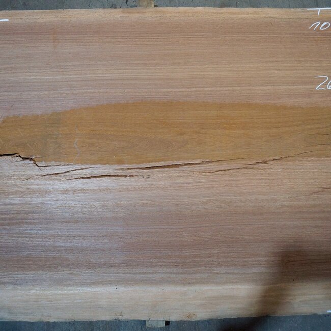 Eyeck table top, approx. 2600 x 1040/1020/1050 x 48 mm, 13535