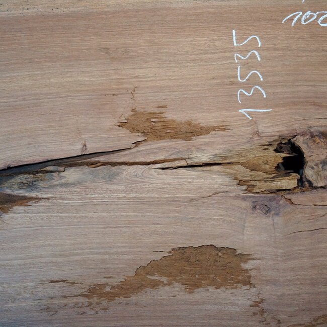 Eyeck table top, approx. 2600 x 1040/1020/1050 x 48 mm, 13535