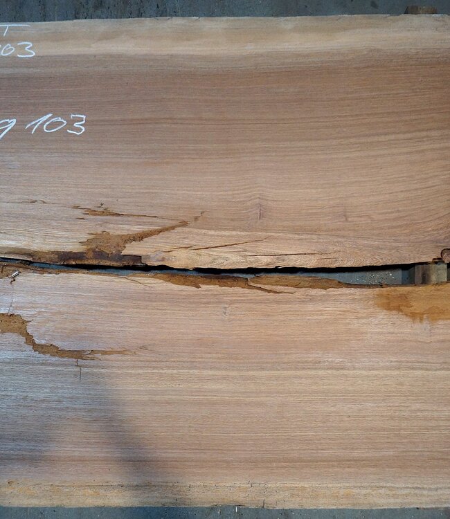 Eyeck Tischplatte, ca. 2600 x 1030/1040/1020 x 48 mm, 13536