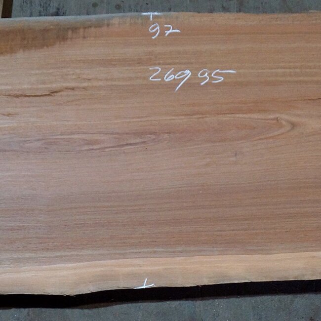 Eyeck table top, approx. 2600 x 950/1000/940 x 48 mm, 13538