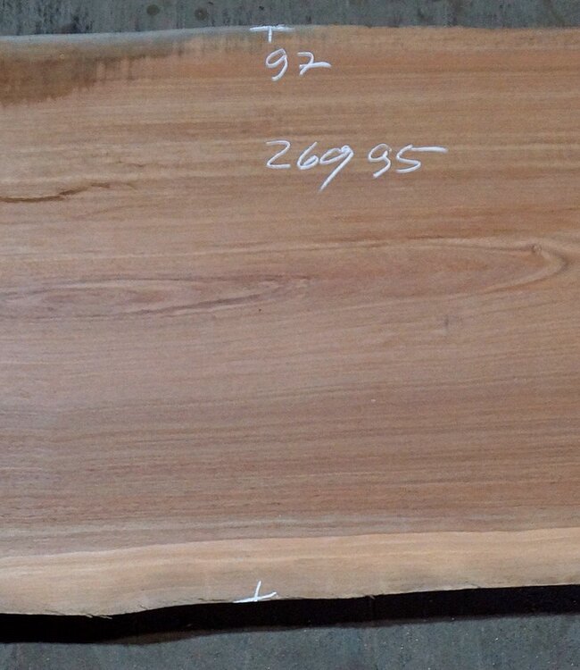 Eyeck table top, approx. 2600 x 950/1000/940 x 48 mm, 13538