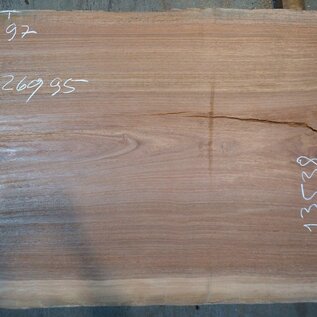 Eyeck table top, approx. 2600 x 950/1000/940 x 48 mm, 13538