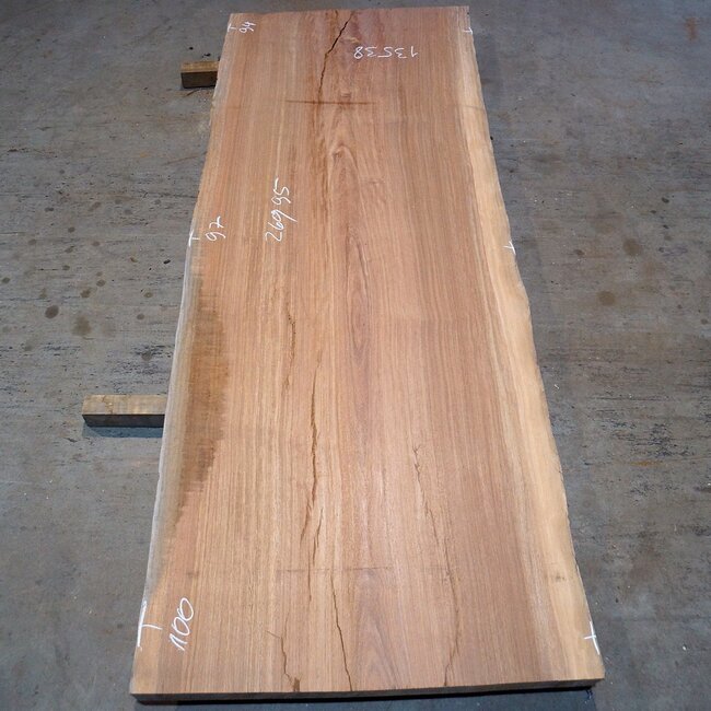 Eyeck table top, approx. 2600 x 950/1000/940 x 48 mm, 13538