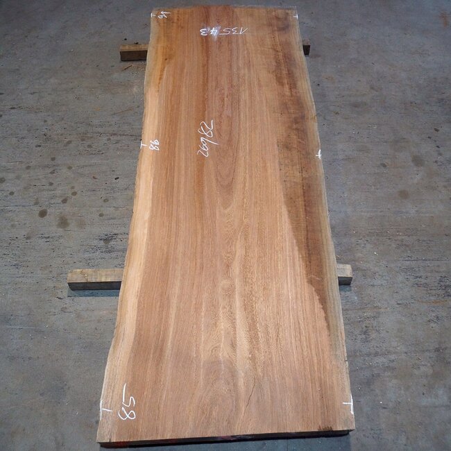 Eyeck table top, approx. 2600 x 820/850/910 x 30-45 mm, 13543