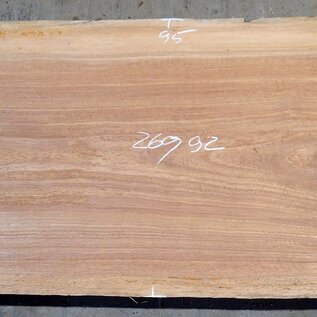 Eyeck table top, approx. 2600 x 920/940/970 x 48 mm, 13544