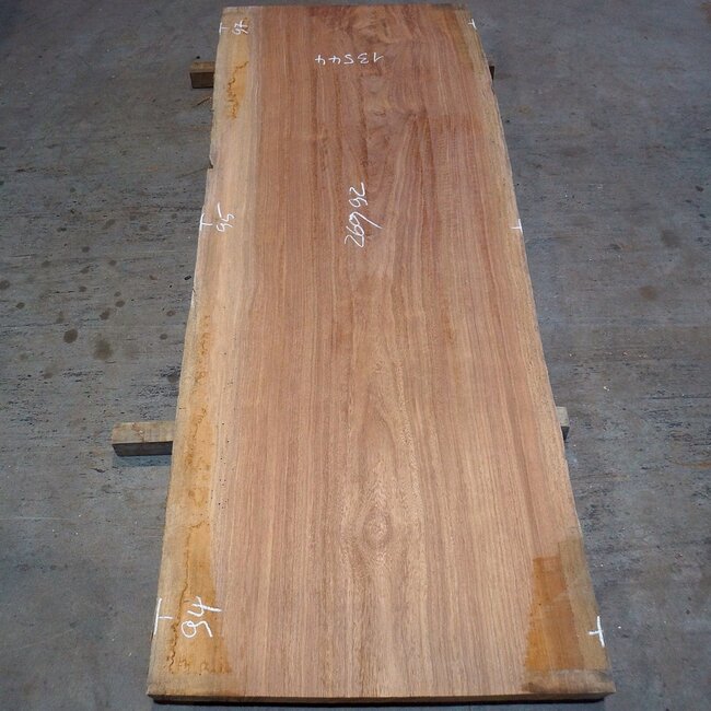 Eyeck table top, approx. 2600 x 920/940/970 x 48 mm, 13544