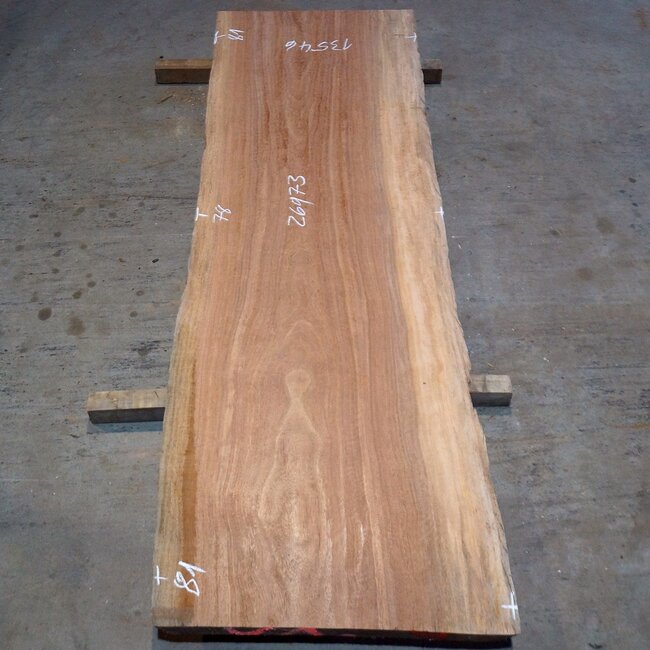 Eyeck table top, approx. 2600 x 730/810/810 x 48 mm, 13546