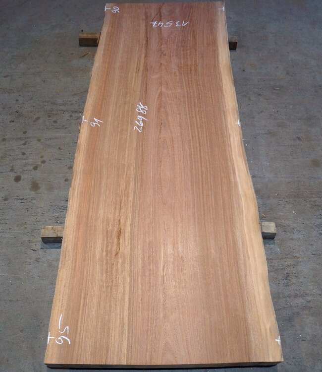 Eyeck table top, approx. 2600 x 880/950/900 x 48 mm, 13547