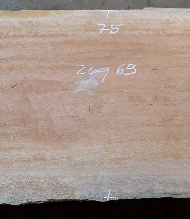 Bossé Tischplatte, ca. 2600 x 690/710/760 x 25 mm, 13551